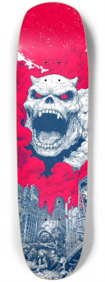 (White is wood) Zoo York Monster