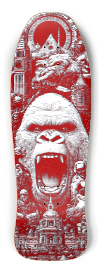 (White is wood deck) Zoo York Gorilla