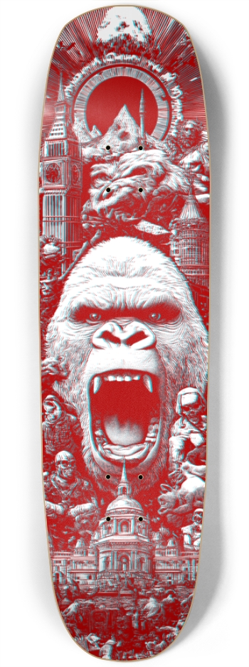 (White is wood deck) Zoo York Gorilla