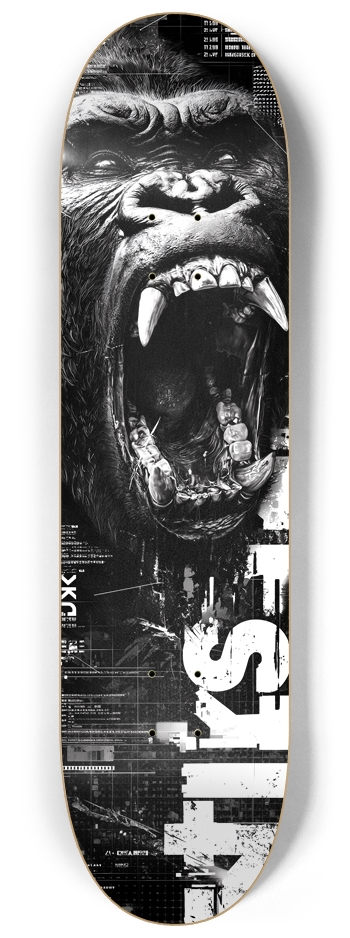 Gorilla 8-1/4 Skateboard Deck