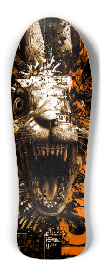 Saw Rabbit Old School Shape