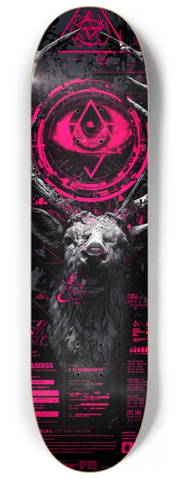Devil Deer 8-1/4 Skateboard Deck