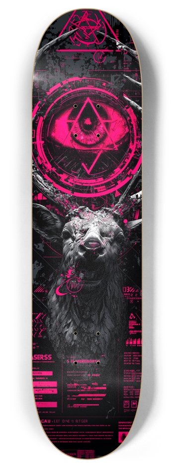 Devil Deer 8 Inch Skateboard Deck