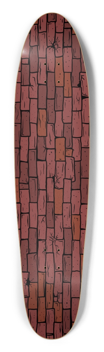 Bricks Longboard Shape