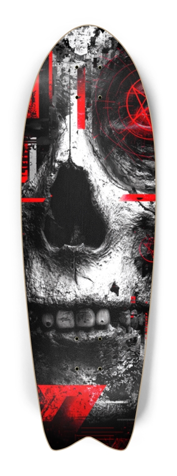 Walking Skull Fish Tail