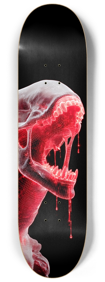 Slimy Bloody Alien 8-1/4 Skateboard Deck