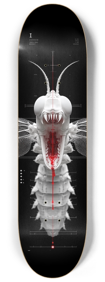 Alien Insect 8-1/4 Skateboard Deck