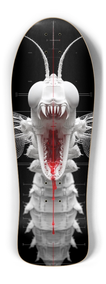 Alien Insect Old School Shape