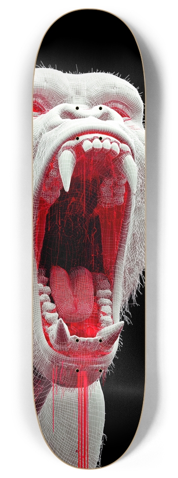 Bloody Gorilla 8 Inch Skateboard Deck