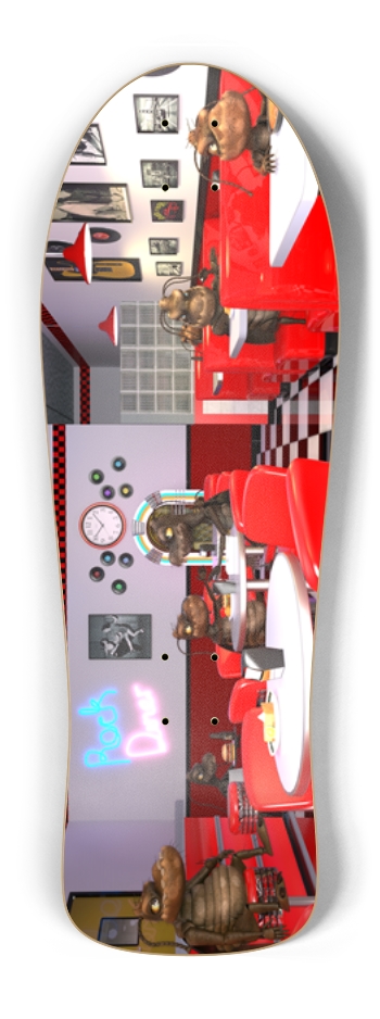 Cockroach diner Old School Shape