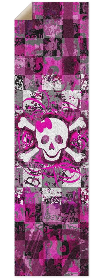 Pink Girly Skull & Crossbones