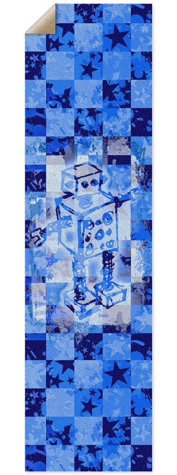 Blue Star Checkers Robot