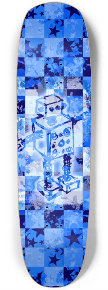 Blue Star Checkers Robot