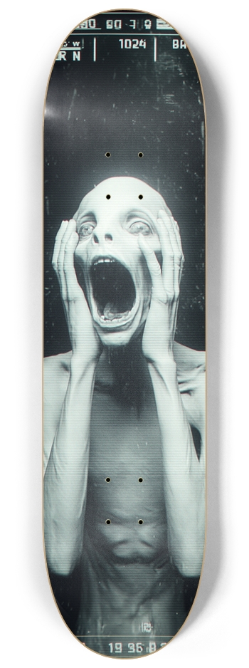 alien caught on camera 8-1/4 Skateboard Deck