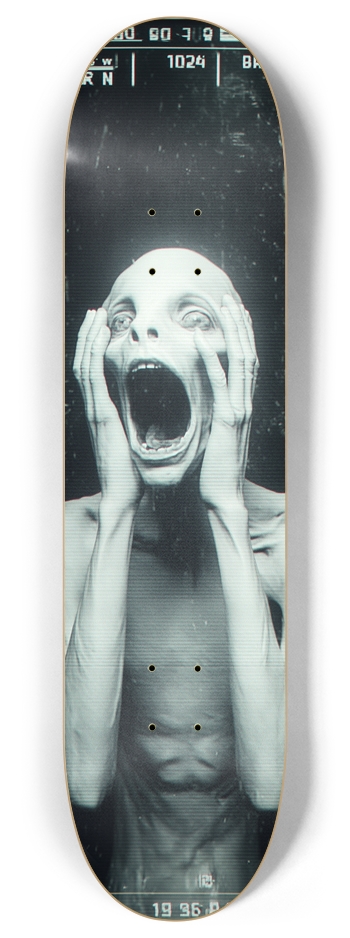 alien caught on camera 8 Inch Skateboard Deck