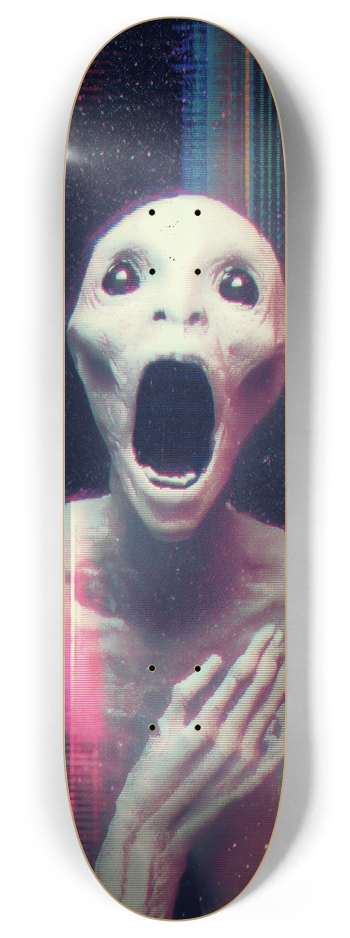 Alien 8 Inch Skateboard Deck