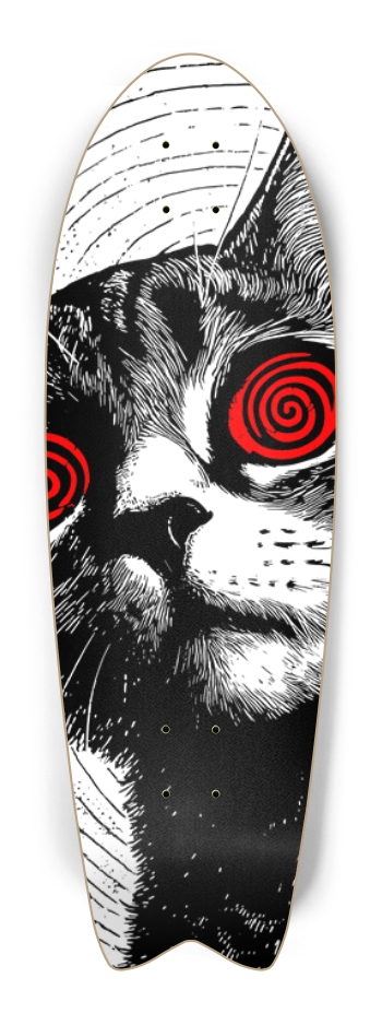 (White is transparent) Hypno Cat Fish Tail