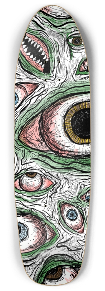 Monster Eyes Punk Nose Shape
