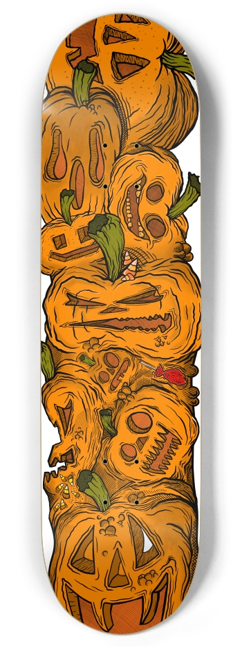 Pumpkin Pile (transparent background)