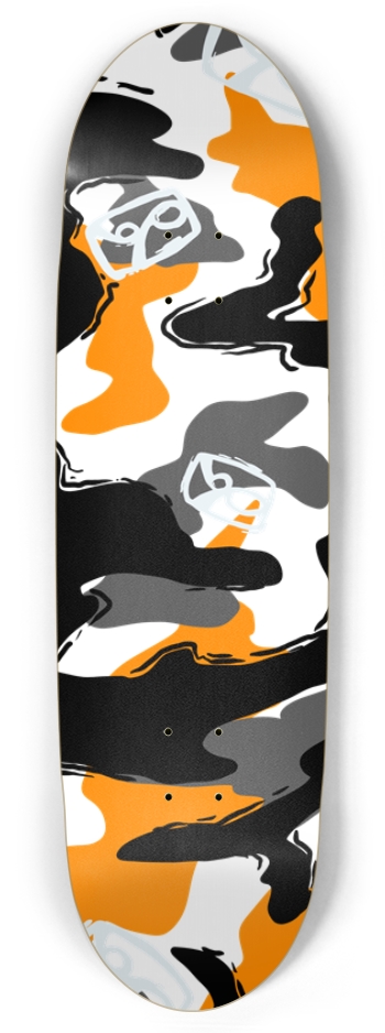 Boardpusher Camo (transparent) Football Shape