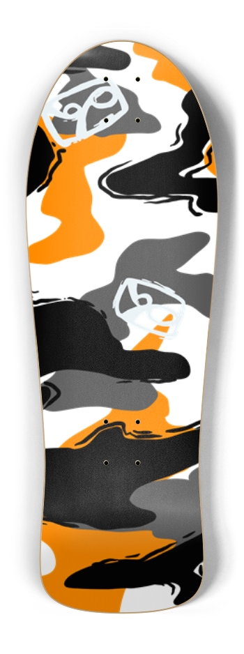 Boardpusher Camo (transparent) Old School Shape