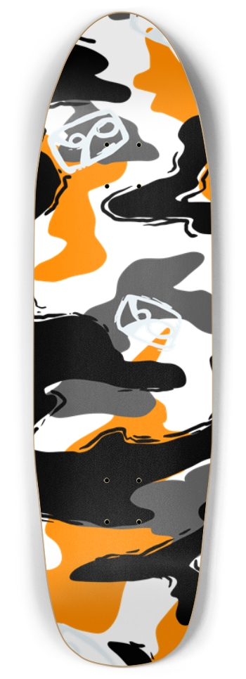 Boardpusher Camo (transparent) Punk Nose Shape