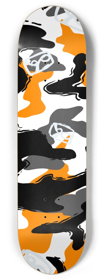 Boardpusher Camo (transparent) Twin Tail 8.375