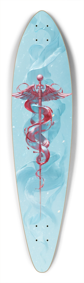 Caduceus Pintail Longboard