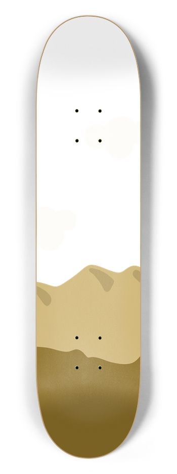 Sand Dunes 7-1/2 Skateboard Deck