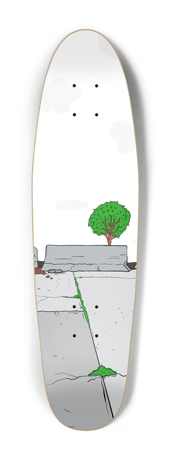 Skate Spot (Transparent) Cruiser Shape