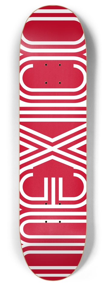 MEXICO (RED) 8 Inch Skateboard Deck