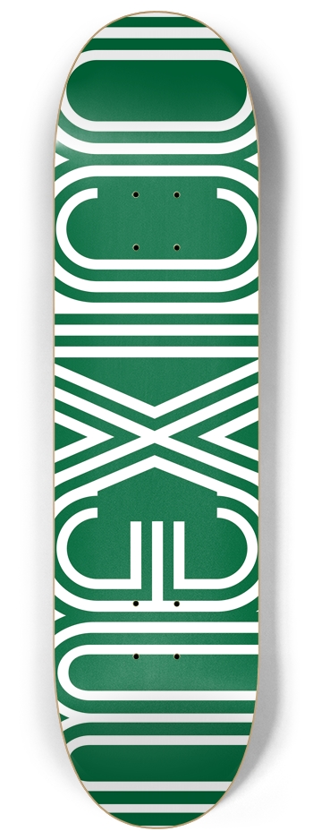 MEXICO (GREEN) 8-1/4 Skateboard Deck