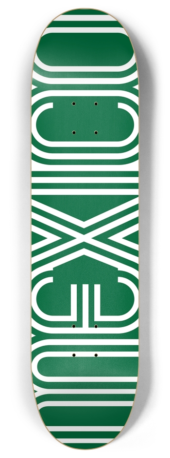 MEXICO (GREEN) 8 Inch Skateboard Deck