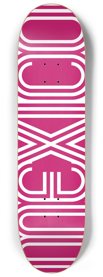 MEXICO (PINK) 8-1/4 Skateboard Deck