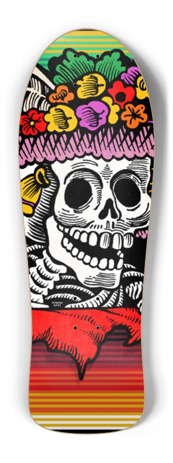LA CATRINA (SARAPE VERSION) Old School Shape