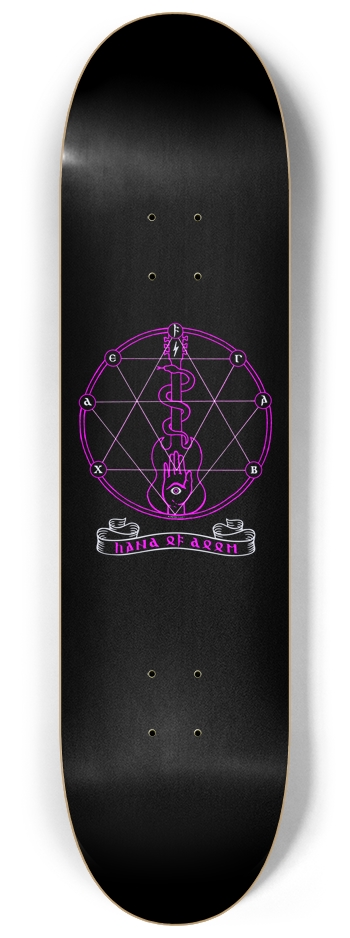 HAND OF DOOM 8-1/4 Skateboard Deck