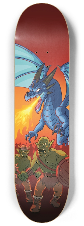 Dragon 8-1/4 Skateboard Deck