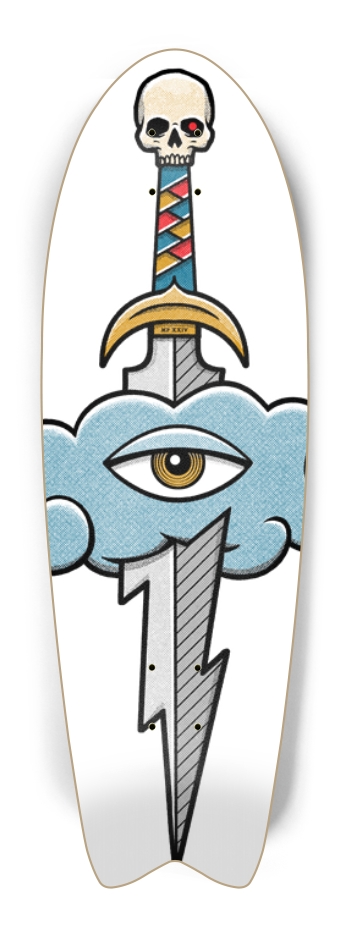 THE SKY IS CRYING (CUSTOMIZABLE BG) Fish Tail