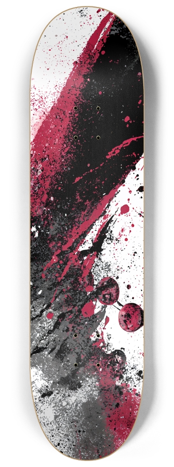 Black Widow Spray Paint 8-1/4 Skateboard Deck