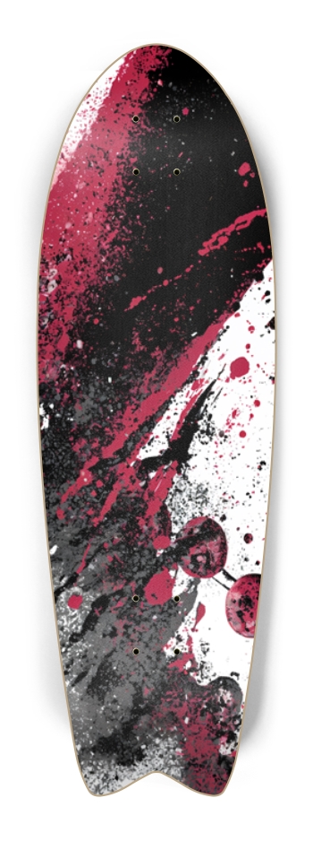 Black Widow Spray Paint Fish Tail