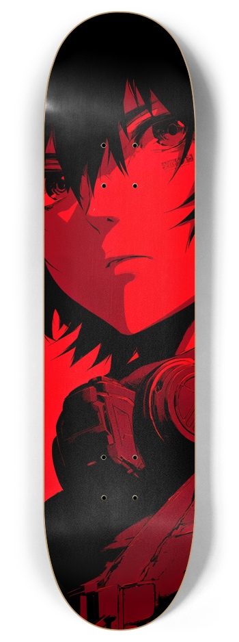 Steampunk Waifu 8 Inch Skateboard Deck