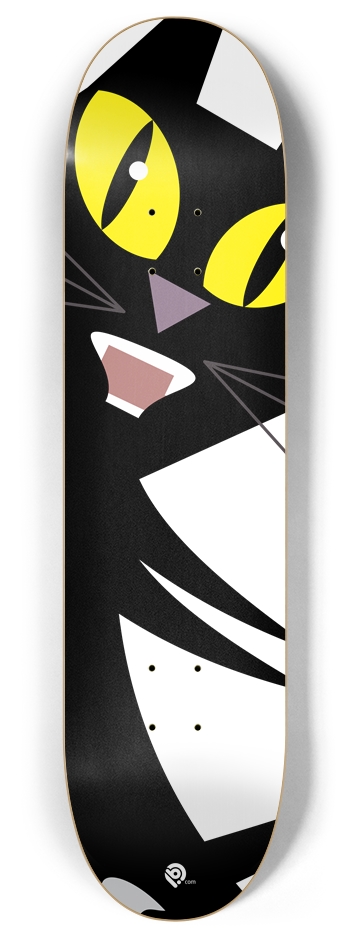 zoom_cat 8 Inch Skateboard Deck