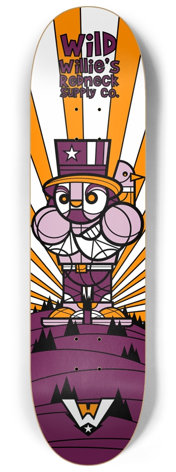 dp_wild_willie 8-1/4 Skateboard Deck