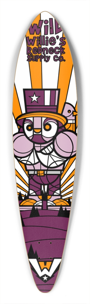 dp_wild_willie Pintail Longboard