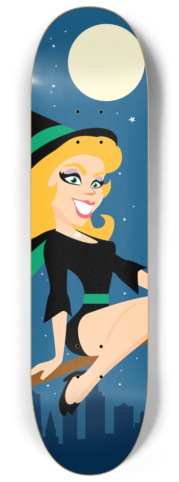 witch_sam 8-1/4 Skateboard Deck
