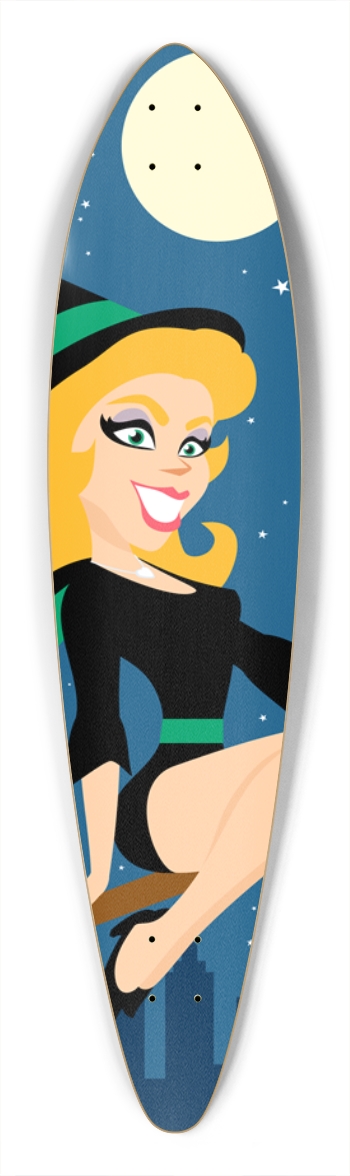 witch_sam Pintail Longboard