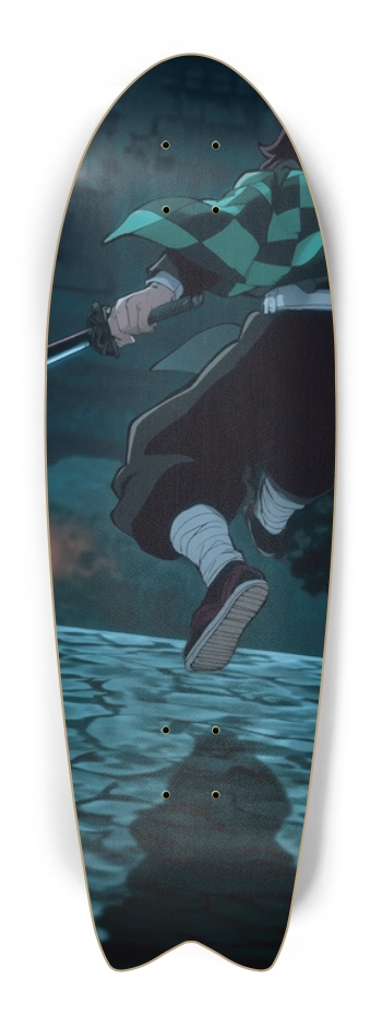 Tanjiro kamado custom Skateboard 