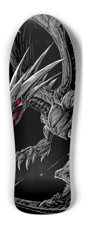 Red Eyed Silver Dragon