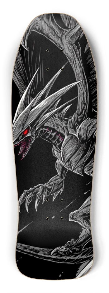 Red Eyed Silver Dragon