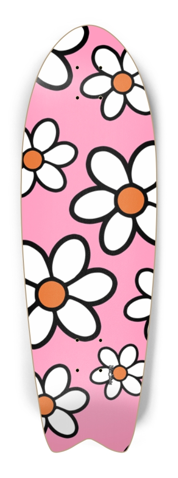 Retro Daisies Pink